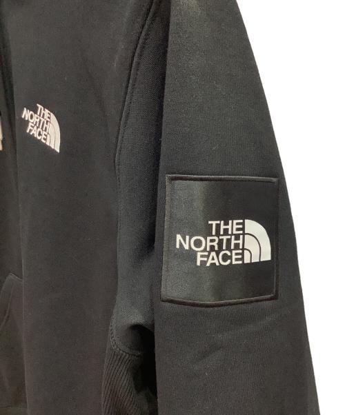 THE NORTH FACE（ザ ノース フェイス）THE NORTH FACE (ザ ノース フェイス) スクエアロゴフーデ ブラック サイズ:XLの古着・服飾アイテム