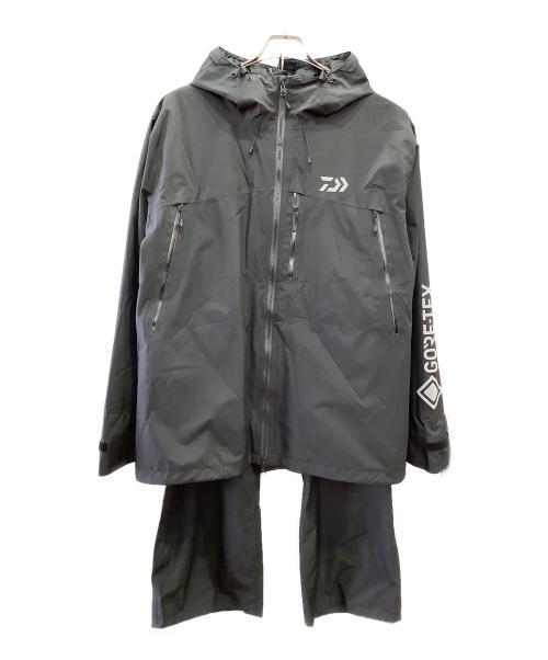 DAIWA（ダイワ）DAIWA (ダイワ) ゴアテックス バーサタイルレインスーツ ブラック サイズ:3XLの古着・服飾アイテム