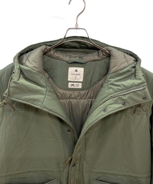 Snow peak（スノーピーク）Snow peak (スノーピーク) TAKIBI Ripstop Field Jacket カーキ サイズ:XLの古着・服飾アイテム