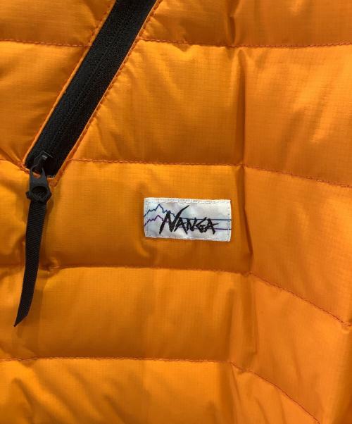 NANGA（ナンガ）NANGA (ナンガ) ノーカーラーダウンジャケット オレンジ サイズ:Lの古着・服飾アイテム