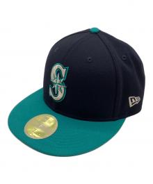 シアトルマリナーズ×New Era（シアトルマリナーズ×ニューエラ）の古着「応援グッズ」｜ネイビーxグリーン