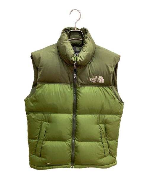 THE NORTH FACE（ザ ノース フェイス）THE NORTH FACE (ザ ノース フェイス) ヌプシ ベスト 黄緑 サイズ:Sの古着・服飾アイテム