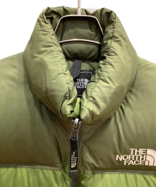 THE NORTH FACE（ザ ノース フェイス）THE NORTH FACE (ザ ノース フェイス) ヌプシ ベスト 黄緑 サイズ:Sの古着・服飾アイテム