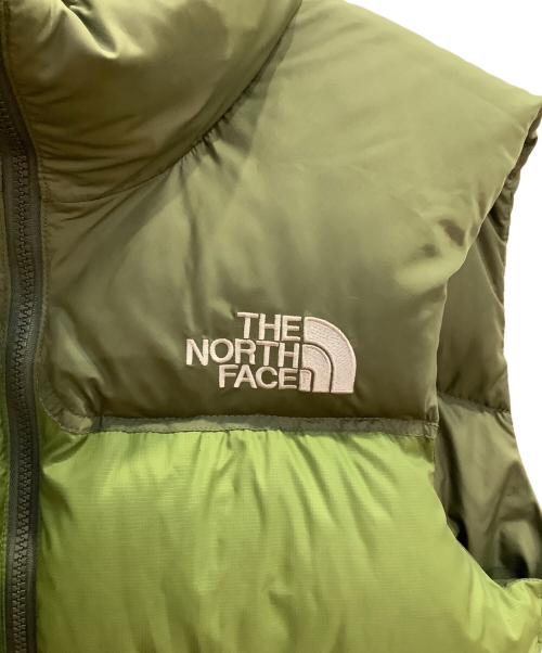 THE NORTH FACE（ザ ノース フェイス）THE NORTH FACE (ザ ノース フェイス) ヌプシ ベスト 黄緑 サイズ:Sの古着・服飾アイテム