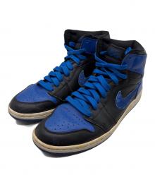 NIKE（ナイキ）の古着「ハイカットスニーカー」｜ブラック×ブルー