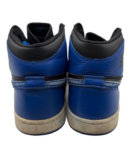 NIKE（ナイキ）NIKE (ナイキ) ハイカットスニーカー ブラック×ブルー サイズ:26.5cmの古着・服飾アイテム