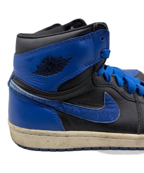 NIKE（ナイキ）NIKE (ナイキ) ハイカットスニーカー ブラック×ブルー サイズ:26.5cmの古着・服飾アイテム