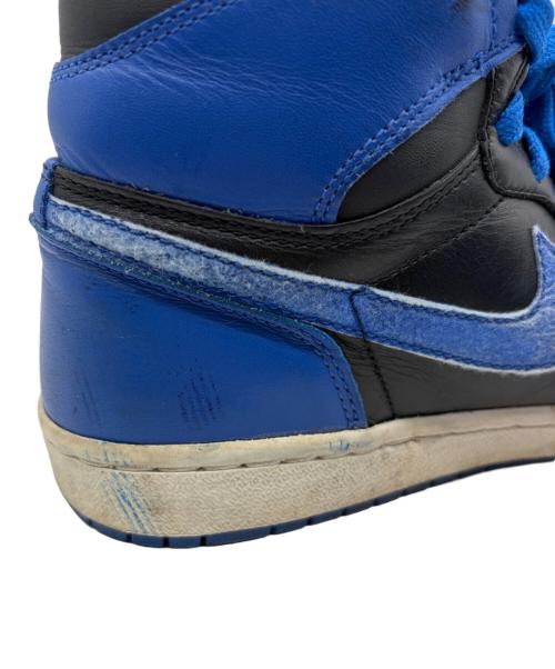 NIKE（ナイキ）NIKE (ナイキ) ハイカットスニーカー ブラック×ブルー サイズ:26.5cmの古着・服飾アイテム