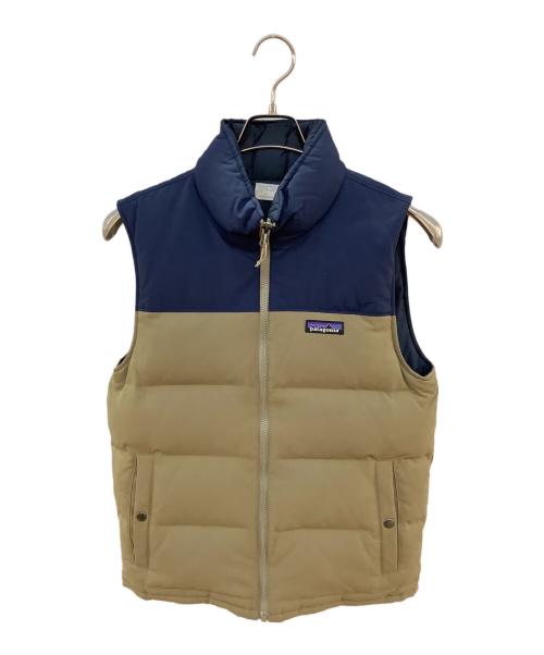 Patagonia（パタゴニア）Patagonia (パタゴニア) アウトドアウェア(ジャケット) ブラウンxネイビー サイズ:Sの古着・服飾アイテム