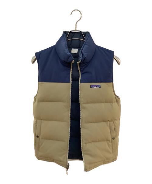 Patagonia（パタゴニア）Patagonia (パタゴニア) アウトドアウェア(ジャケット) ブラウンxネイビー サイズ:Sの古着・服飾アイテム
