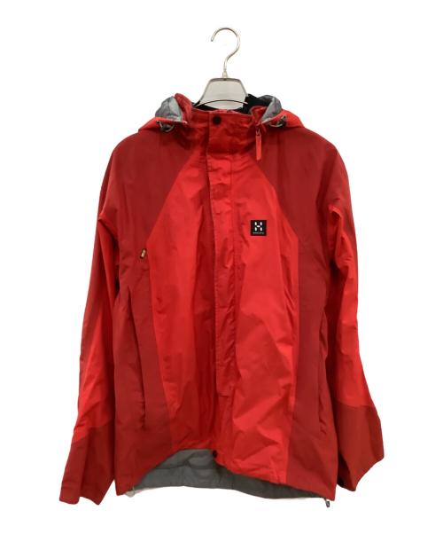 HAGLOFS（ホグロフス）HAGLOFS (ホグロフス) トレッキングウェア(ジャケット) レッド サイズ:Mの古着・服飾アイテム