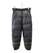 mont-bellモンベル）の古着「ベンティスカダウンパンツ」｜ブラック