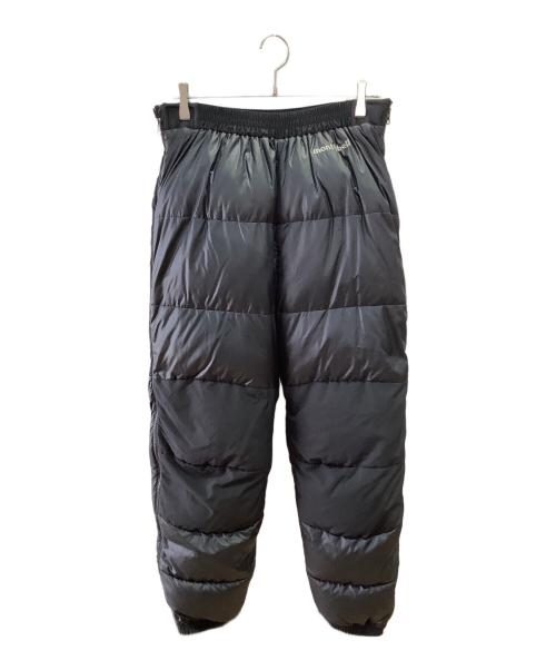 mont-bell（モンベル）mont-bell (モンベル) ベンティスカダウンパンツ ブラック サイズ:Lの古着・服飾アイテム