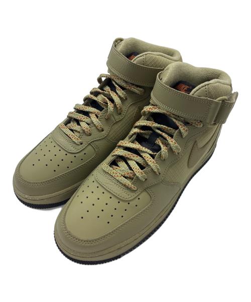 NIKE（ナイキ）NIKE (ナイキ) Nike Air Force 1 Mid '07 カーキ サイズ:US9.5の古着・服飾アイテム