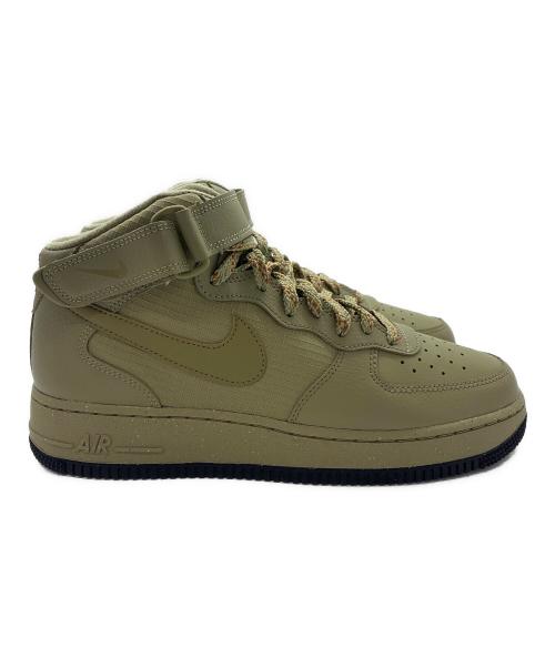 NIKE（ナイキ）NIKE (ナイキ) Nike Air Force 1 Mid '07 カーキ サイズ:US9.5の古着・服飾アイテム