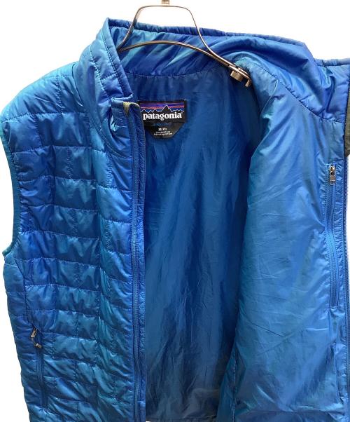 Patagonia（パタゴニア）Patagonia (パタゴニア) ナノパフベスト ブルー サイズ:Mの古着・服飾アイテム