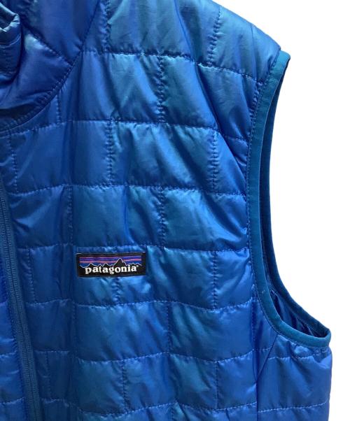 Patagonia（パタゴニア）Patagonia (パタゴニア) ナノパフベスト ブルー サイズ:Mの古着・服飾アイテム