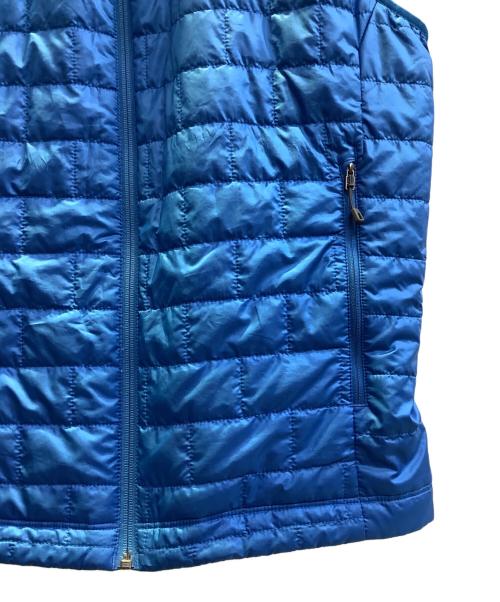 Patagonia（パタゴニア）Patagonia (パタゴニア) ナノパフベスト ブルー サイズ:Mの古着・服飾アイテム