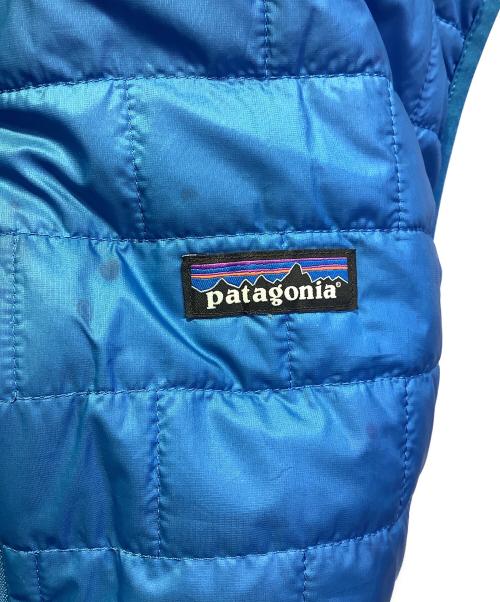 Patagonia（パタゴニア）Patagonia (パタゴニア) ナノパフベスト ブルー サイズ:Mの古着・服飾アイテム