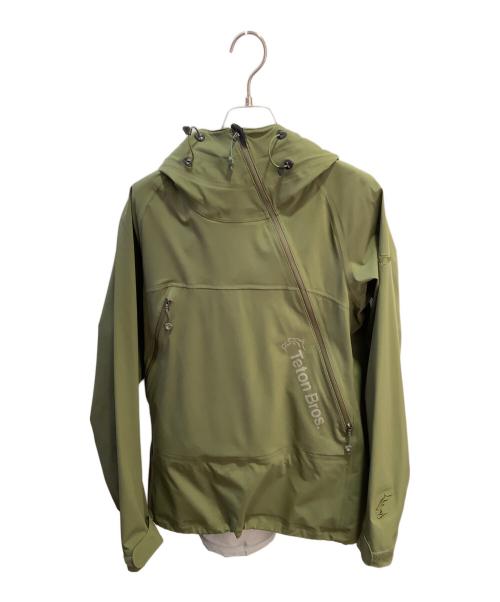 Teton Bros（ティートンブロス）Teton Bros (ティートンブロス) トレッキングウェア(レインウェア) オリーブ サイズ:Mの古着・服飾アイテム