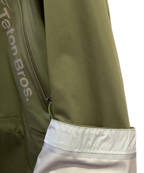 Teton Bros（ティートンブロス）Teton Bros (ティートンブロス) トレッキングウェア(レインウェア) オリーブ サイズ:Mの古着・服飾アイテム