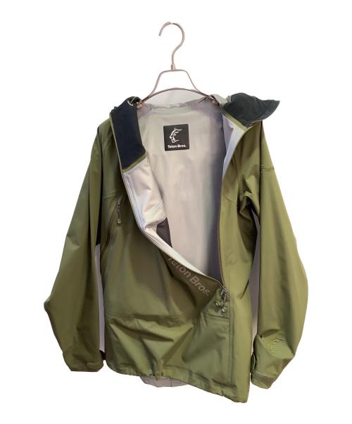 Teton Bros（ティートンブロス）Teton Bros (ティートンブロス) トレッキングウェア(レインウェア) オリーブ サイズ:Mの古着・服飾アイテム