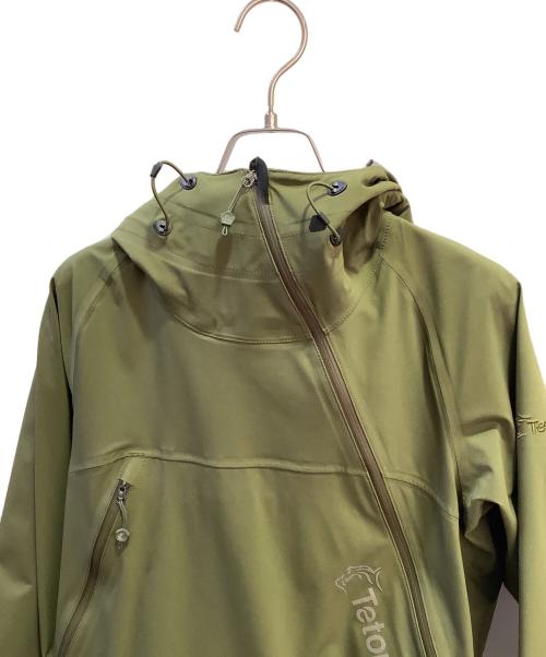 Teton Bros（ティートンブロス）Teton Bros (ティートンブロス) トレッキングウェア(レインウェア) オリーブ サイズ:Mの古着・服飾アイテム
