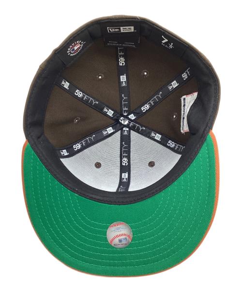 New Era（ニューエラ）New Era (ニューエラ) キャップ ブラウン サイズ:7 8/1の古着・服飾アイテム