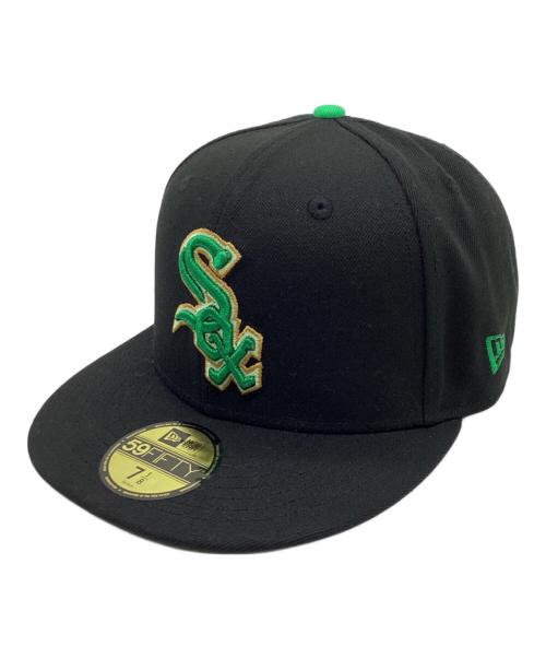 New Era（ニューエラ）New Era (ニューエラ) キャップ ブラック サイズ:7 1/8の古着・服飾アイテム