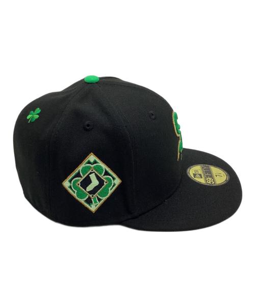 New Era（ニューエラ）New Era (ニューエラ) キャップ ブラック サイズ:7 1/8の古着・服飾アイテム