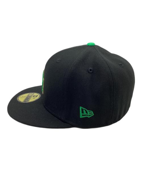 New Era（ニューエラ）New Era (ニューエラ) キャップ ブラック サイズ:7 1/8の古着・服飾アイテム