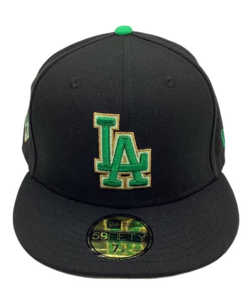 New Era（ニューエラ）New Era (ニューエラ) キャップ ブラック サイズ:7 1/8の古着・服飾アイテム