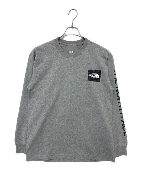 THE NORTH FACE（ザ ノース フェイス）THE NORTH FACE (ザ ノース フェイス) L/S SLEEVE GRAPHIC TEE グレー サイズ:M 未使用品の古着・服飾アイテム