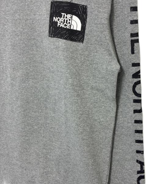 THE NORTH FACE（ザ ノース フェイス）THE NORTH FACE (ザ ノース フェイス) L/S SLEEVE GRAPHIC TEE グレー サイズ:M 未使用品の古着・服飾アイテム