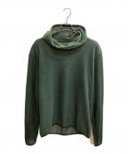 SAMBOBサムボブ）の古着「Alpha 90 Solid Hoodie」｜グリーン