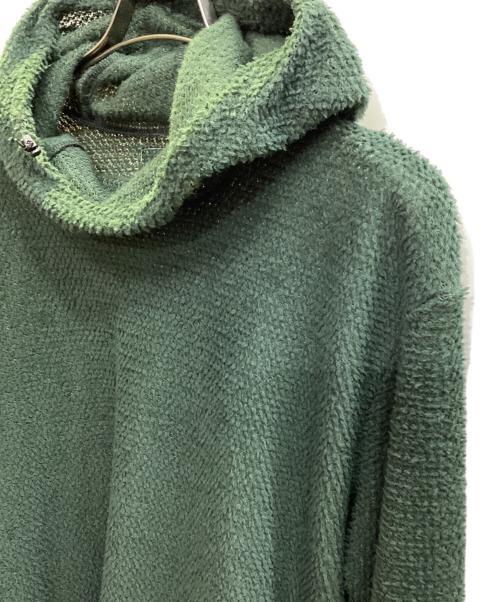 SAMBOB（サムボブ）SAMBOB (サムボブ) Alpha 90 Solid Hoodie グリーン サイズ:XLの古着・服飾アイテム