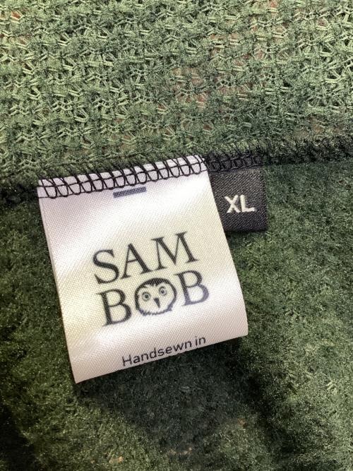 SAMBOB（サムボブ）SAMBOB (サムボブ) Alpha 90 Solid Hoodie グリーン サイズ:XLの古着・服飾アイテム