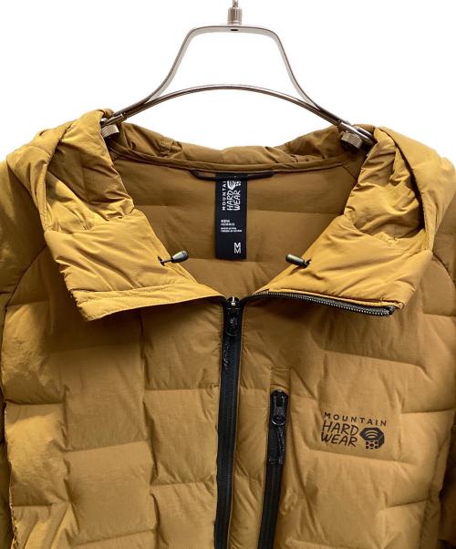 MOUNTAIN HARD WEAR（マウンテンハードウェア）MOUNTAIN HARD WEAR (マウンテンハードウェア) ストレッチダウンフフーディ カーキ サイズ:Mの古着・服飾アイテム
