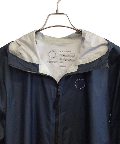 山と道（ヤマトミチ）山と道 (ヤマトミチ) トレッキングウェア(レインウェア) ネイビー サイズ:Mの古着・服飾アイテム