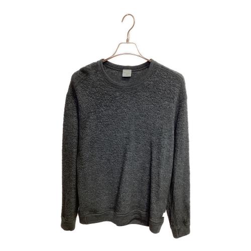 HOUDINI（フーディニ）HOUDINI (フーディニ) Ms Alto Wool Crew トレッキングウェア(フリース) メンズ SIZE M ブラック ブラック サイズ:Mの古着・服飾アイテム