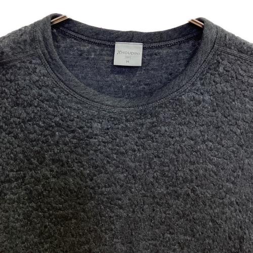 HOUDINI（フーディニ）HOUDINI (フーディニ) Ms Alto Wool Crew トレッキングウェア(フリース) メンズ SIZE M ブラック ブラック サイズ:Mの古着・服飾アイテム