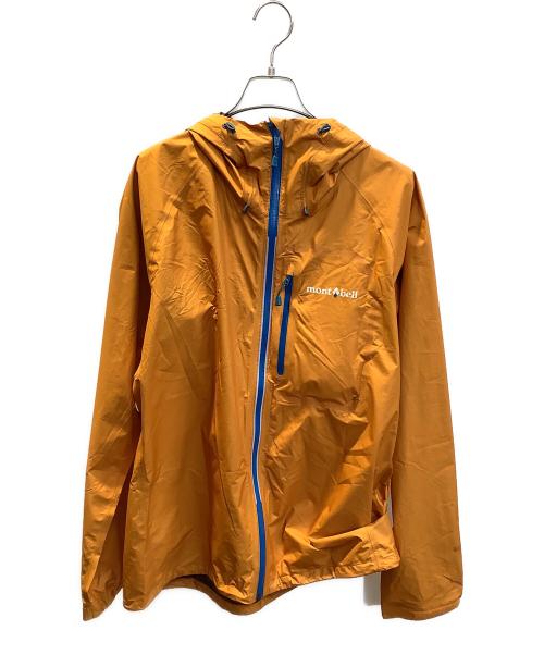 mont-bell（モンベル）mont-bell (モンベル) トレッキングウェア(レインウェア) オレンジ サイズ:Lの古着・服飾アイテム