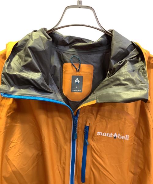 mont-bell（モンベル）mont-bell (モンベル) トレッキングウェア(レインウェア) オレンジ サイズ:Lの古着・服飾アイテム