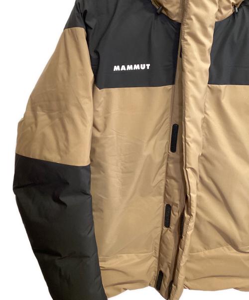 MAMMUT（マムート）MAMMUT (マムート) アイスフォールソフトシェル サーモフーデッド ジャケット ブラウンxブラック サイズ:USA　Mの古着・服飾アイテム