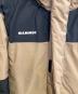 中古・古着 MAMMUT (マムート) アイスフォールソフトシェル サーモフーデッド ジャケット ブラウンxブラック サイズ:USA　M：45000円