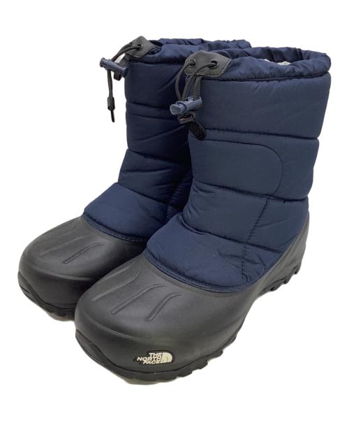 THE NORTH FACE（ザ ノース フェイス）THE NORTH FACE (ザ ノース フェイス) スノーショット ヌプシウォータープルーフII ネイビーxブラック サイズ:28cmの古着・服飾アイテム