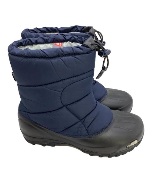THE NORTH FACE（ザ ノース フェイス）THE NORTH FACE (ザ ノース フェイス) スノーショット ヌプシウォータープルーフII ネイビーxブラック サイズ:28cmの古着・服飾アイテム