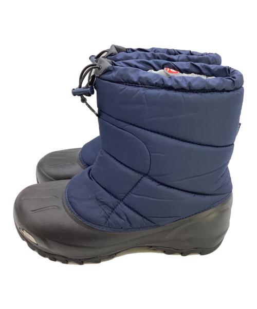 THE NORTH FACE（ザ ノース フェイス）THE NORTH FACE (ザ ノース フェイス) スノーショット ヌプシウォータープルーフII ネイビーxブラック サイズ:28cmの古着・服飾アイテム