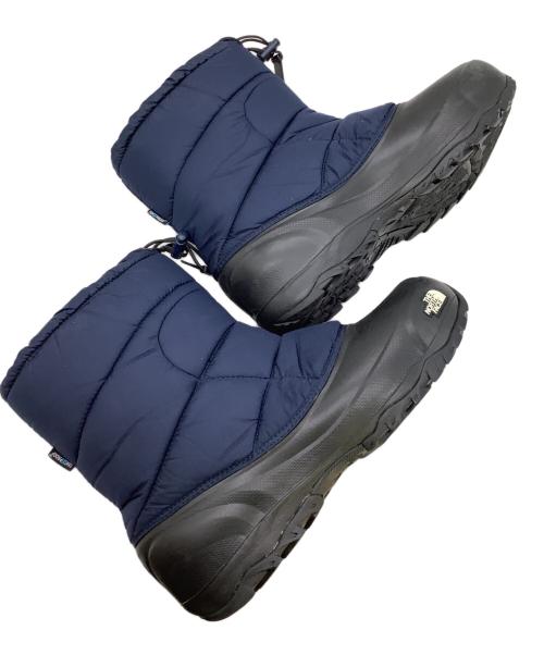 THE NORTH FACE（ザ ノース フェイス）THE NORTH FACE (ザ ノース フェイス) スノーショット ヌプシウォータープルーフII ネイビーxブラック サイズ:28cmの古着・服飾アイテム