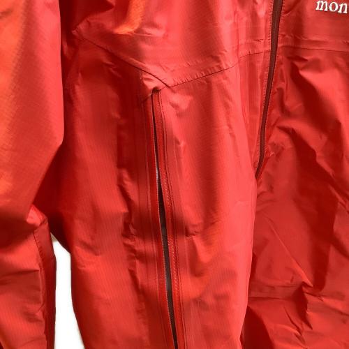 mont-bell（モンベル）mont-bell (モンベル) ストームクルーザー デタッチャブル フード トレッキングウェア(レインウェア) 1128630 メンズ SIZE M レッド レッド サイズ:Mの古着・服飾アイテム